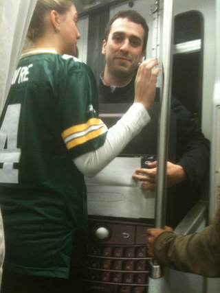 Illustration for article titled Here Are Some Photos Of People Pretending To Be Brett Favre And Jenn Sterger